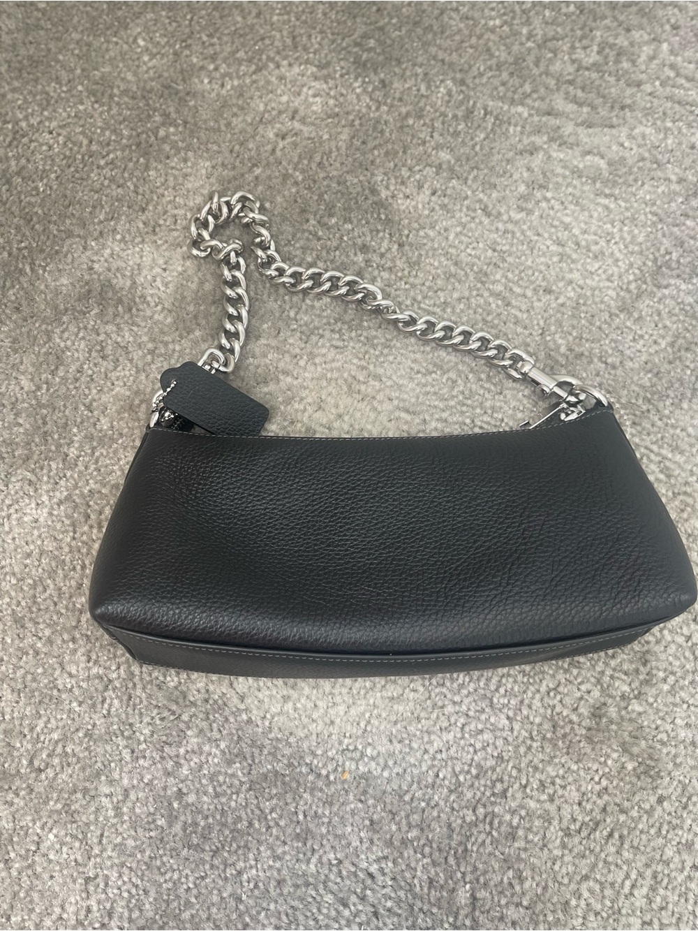 Coach leather Black Charlotte Bag with Rivets - Picture 2 of 6